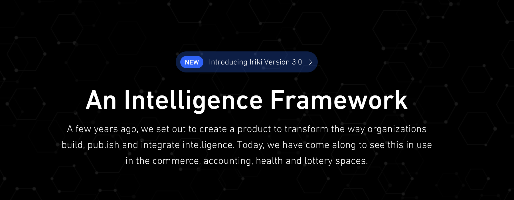 Iriki framework hero screenshot
